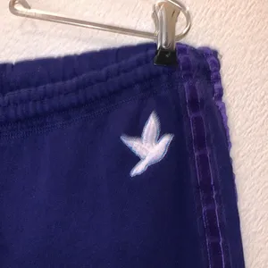 Aerie purple large wide leg sweatpants thumbnail 5