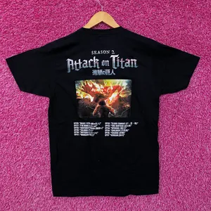 Attack on Titan Character Poster Tshirt size medium thumbnail 3