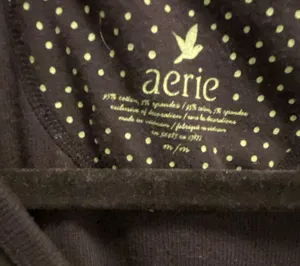 Black aerie tank top thumbnail 5