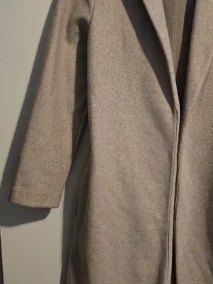 Zara Long Light Beige Trench Coat thumbnail 5