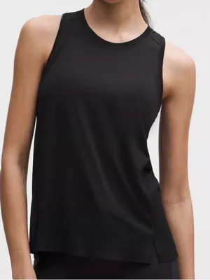 lululemon athletica Blue and Black Scoop Neck Active Tanks thumbnail 1