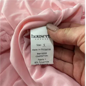 HOUSE OF CB Romola Maxi Cocktail Dress Pink Size Small thumbnail 6