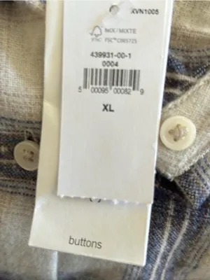 Banana Republic Plaid Button-Up Jacket in Cream and Black thumbnail 3