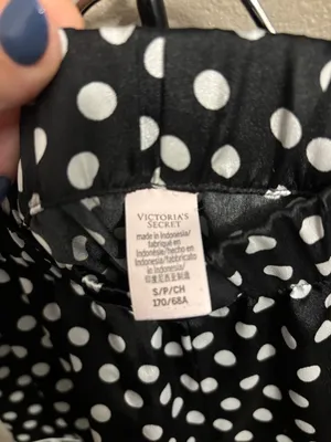 Victoria's Secret Satin Polka Dot Sleep Shorts thumbnail 3