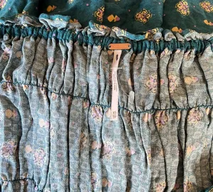 NWOT Free People Clementina Dress Emerald Combo XS thumbnail 8