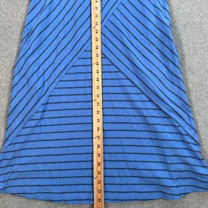Habitat Blue Stripe Dress Size Small Short Sleeve Criss Cross Clothes To Live In thumbnail 6