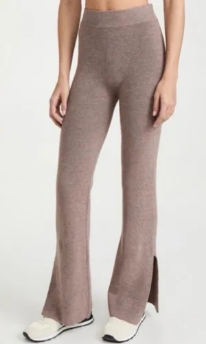 Le Ore Lodi Merino Wool Knit Pants Tan Brown Women’s Size XS thumbnail 1