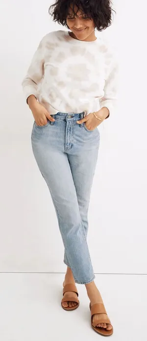 Madewell The Curvy Perfect Vintage‎ Jean in Blue Size 28 thumbnail 1