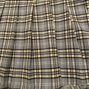 Hollister Blue Plaid Ultra High Rise Pleated Mini Skirt Size M thumbnail 3
