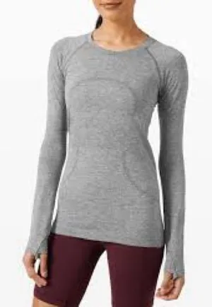 Lululemon Swiftly Tech Long Sleeve Shirt 2.0 size 10 thumbnail 1