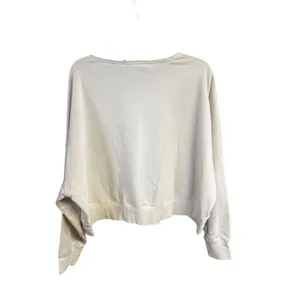 Champion Cream Crop Sweatshirt Sz XL NWOT thumbnail 5
