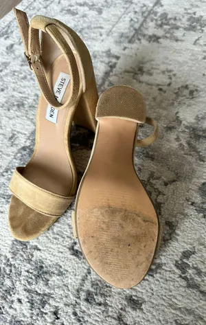 Carrson Suede Nude Heels thumbnail 6