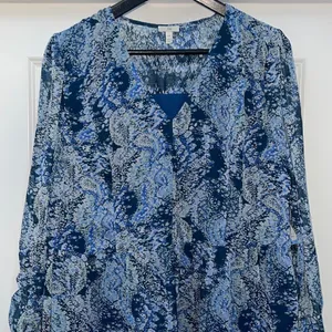 Joie Limited Edition Hi-Lo Tiered Maxi Dress Size Large Blue Printed‎ New thumbnail 4