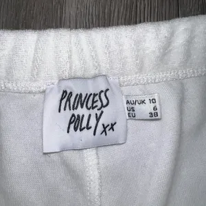 Princess Polly White Terry Pants Size 6 thumbnail 3