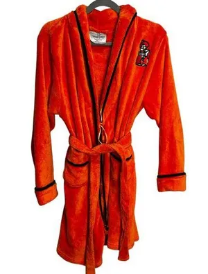 OSU Orange Bathrobe M Size M thumbnail 1