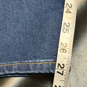 Levi's Women's Straight Wedgie Fit Jeans button fly in Dark Blue Wash NWT 31 thumbnail 14