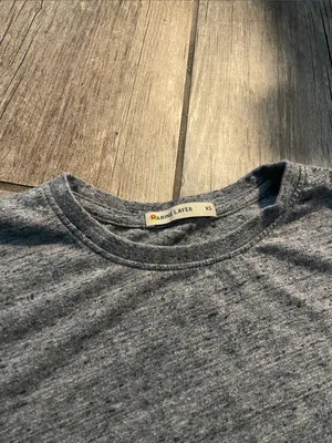 Marine Layer Women's Short Sleeve Crewneck Tee in Heather Gray thumbnail 2