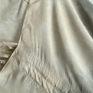 Boutique‎ Made In Italy Tie Dye Neutral High Low Sleeveless Maxi Dress Beige Med thumbnail 9