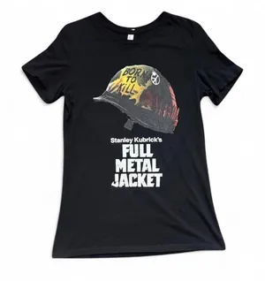 NEW Bella+Canvas Stanley Kubrick x Full Metal Jacket Movie Graphic T-Shirt — XXL thumbnail 1