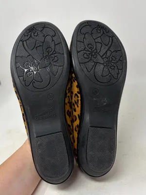 Dansko Olivia Calf Hair Leopard Loafer Size 39 or US 8.5/9 thumbnail 6