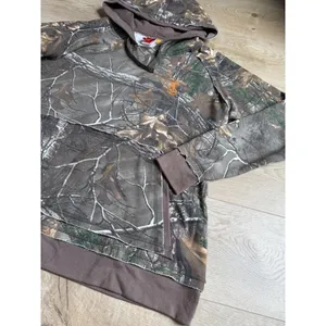 EUC Womens SHE outdoors camo hoodie hunting‎ hiking fleece size XL thumbnail 7
