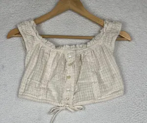 Urban Outfitters Boho Crop Top thumbnail 1