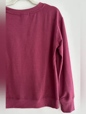 C&C California “Fall Is My Favorite Color” Maroon Sweatshirt, Size Medium thumbnail 12