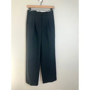 Wilfred Aritzia The Effortless Pant Eversential Black High Rise Wide Leg Size 2 thumbnail 5