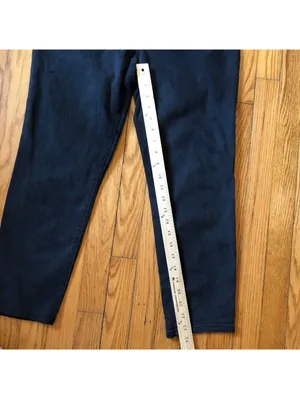 Madewell EUC Women's 9" High Rise Skinny Jeans Black Size 31 thumbnail 9