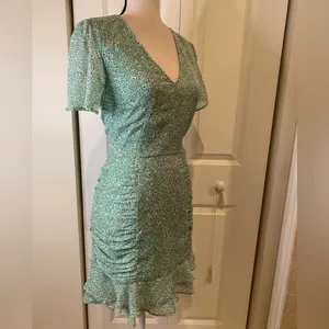 Keith Green Floral Mini Dress sz S thumbnail 2