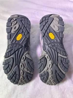 Merrell Gray and Blue Trail Hiking Sneakers thumbnail 9
