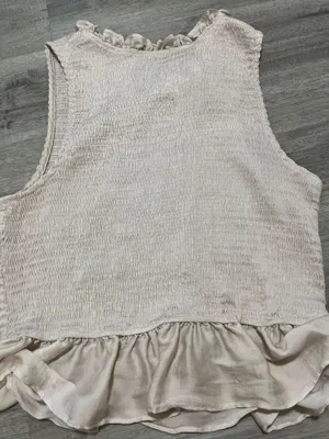 She + Sky Cream Blouse thumbnail 1