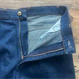 Vintage Wrangler Womens Dark Wash High Rise Straight Leg Jeans USA Sz 14 thumbnail 7