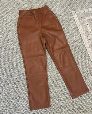 7 For All Mankind Leather Pants thumbnail 3
