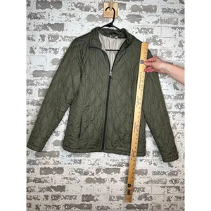 Eddie Bauer | women quilted full zip coat thumbnail 6