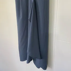 Motherhood Maternity Blue Sleeveless Faux Wrap Dress ~ Ruffle Detail ~ Size S thumbnail 6