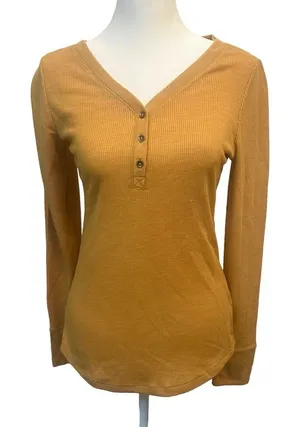 VTG 90s Y2K Henley Top Med ASO TV‎ Elena Gilbert Bella Swan Vamp Fairy Grunge thumbnail 1