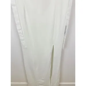 Lulus Splendid Love White Bustier Tie-Strap Mermaid Maxi Dress Wedding Large NWT thumbnail 14