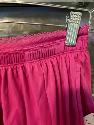 Pink wide leg sleeping pants thumbnail 4