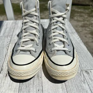 Converse Chuck 70 High Ghosted Light Blue Egret A03447C Women's 7 Men's 5 thumbnail 2