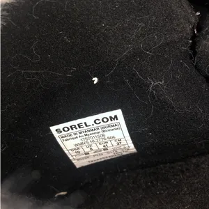Sorel Whitney Short Lace Snow Boots Size 10 Dark Plum Waterproof Winter Gray thumbnail 10