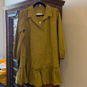 Anthropologie Shelley Flounced Tunic dress NWT thumbnail 4