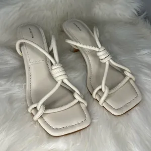 Anine Bing Vanina Spool Strappy Bridal Slip On Heels Size 37 thumbnail 7