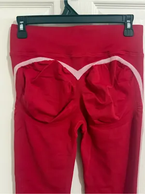 Gymshark Women’s Red High-Waist Leggings thumbnail 5