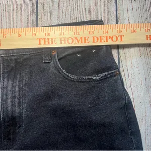Abercrombie & Fitch Womens 27 Faded Black Ultra‎ High Rise Straight Ankle Jeans thumbnail 5