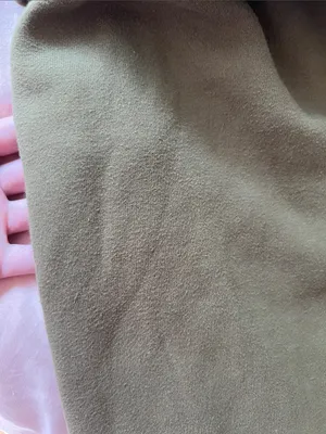 Aritzia TNA Sweatfleece Cozy Fleece Mega Fit Olive Green Joggers XS thumbnail 4