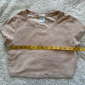 Aerie Offline Cropped T-Shirt - Smile Print - Size S thumbnail 5