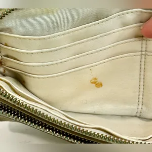 Coach Signature CC Khaki Double Zip Wristlet Wallet F52848 thumbnail 12