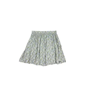 Abercrombie & Fitch Floral Mini Skirt Delicate Feminine Blue White Size Small thumbnail 3