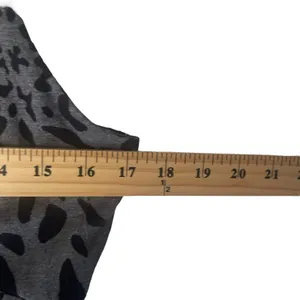 Jones New York Large Black Animal Print Vampire Goth Night Gown Maxi Slip‎ Dress thumbnail 8
